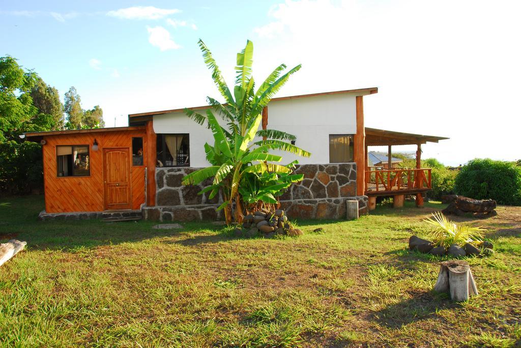 Cabanas Moai Χάνγκα Ρόα Εξωτερικό φωτογραφία